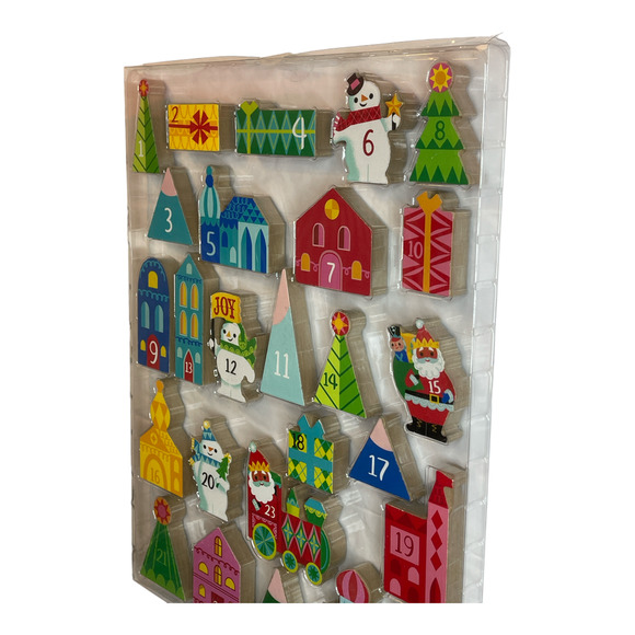 Target New Wondershop Wooden Advent Countdown Calendar Blocks - Picture 2 of 5